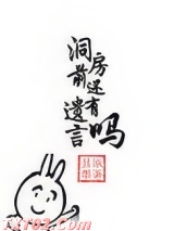洞房前还有遗言吗图片